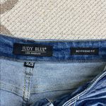 Judy Blue  Howdy High Waisted boyfriend fit Raw hem Jeans, size 9/29, Jb88108md Photo 3
