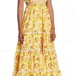 MELLODAY Maxi Dress Floral Tiered Size L NEW with Tag Photo 0