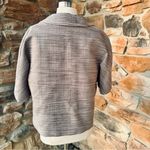 Ann Taylor Heathered Taupe Short sleeve Jacket Size Large Photo 10