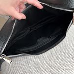 Versace NWOT  Medium Medusa Zip Leather Hobo Shoulder Bag in Black and Silver Photo 8