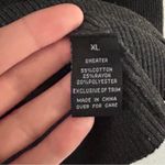 NWT AGB Grey Long Sleeve Sweater Dress Zipper Pockets Winter Large Comfy Gray Photo 3