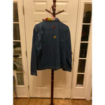 Tantrum Blues denim jacket with beading and beaded stars L Size M Photo 6