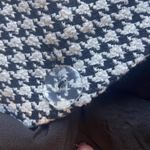 Nicole Miller EVIE HOUNDSTOOTH FAUX WRAP ASYMMETRICAL SKIRT Size 14 Black White Tweed Preppy Photo 13