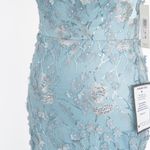 Eliza J - V-Neck 3D Flower Sleeveless Gown Photo 11