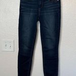 Paige  Verdugo Womens Dark Wash Ankle Skinny Jeans Size 27 Raw Hem Stretch Photo 5