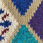 Vintage 90s Unisex Finalist Knitwear Diamond Pattern Sweater Size undefined Photo 5