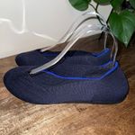 ROTHYS Navy Blue Knit Pointed Toe Ballet Flats Womens Size 8.5 Workwear Casual Photo 6