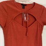 Forever 21  rust/burnt orange fall shirt Photo 1