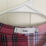 Adika  women’s cropped multi-colored plaid top —‎ large Photo 4