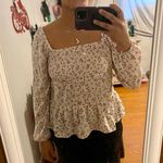 Paper Crane Flowy Long Sleeve Blouse  Photo 0