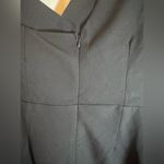 DO+BE  NWT One Shoulder‎ Mini Black Dress Puff Sleeve, L Photo 6