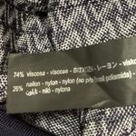 ZARA Knit Women's Black White Zigzag Print High Rise Sweater Casual Pants Size M Photo 5