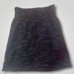 H&M Black & White Tweed Skirt Photo 1