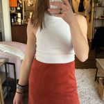 L LOVE Suede Skirt Photo 0