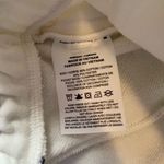 Nike Air High-Waisted Fleece Shorts - XL White Photo 3