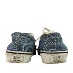Vans  Doren Blue Paisley Low Top Lace Up Casual Sneakers Shoes Mens 5 Womens 6.5 Photo 2