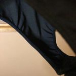 A Love Story Gia Faux Wrap Leopard Print Puff Sleeve Bodysuit Black Brown medium Photo 5