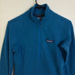 Patagonia  R1 Air Zip Neck Pullover Womens XS Blue Fleece 1/4 Zip Outdoors Ski Photo 1