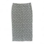 ZARA  Trafaluc Striped Midi Pencil Skirt S Photo 3