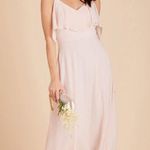 Birdy Grey  Jane Convertible Chiffon Dress In Pale Blush Photo 9
