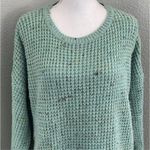 Topshop Knit Oversized Sweater Minty Green Size 10 Photo 5