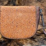 Justin tooled leather purse Photo 0