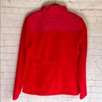Talbots Women's Red Fleece Zip Up Jacket Woman’s Size Medium Photo 2