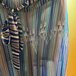 Rubber Ducky Sheer Palazzo Pants w/Shorts Lining Blue Photo 2