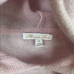Minnie Rose  pink 100% cashmere hooded sweater size medium Photo 1