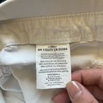 Lee White Easy Fit Bermuda Shorts 8P Double-Button Waist Preppy Summer Cropped Photo 15