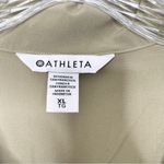 Athleta NWT  | Avenue Romper in Olive Branch Short Sleeves with Pockets Sz. XL Photo 2