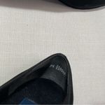 Selby Black Suede Pumps Block Heel Women's 9.5 Narrow 3A Slip On Almond Toe Photo 6