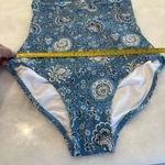 Boden‎ Ithaca Halter Swimsuit One Piece Women's Blue US 8 Long Tall NEW Size 6 Photo 8