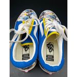 Vans  Unisex Blue Yellow Tropical Skater Shoes Size Wide 7.5M 9W SKU 6326 Photo 5