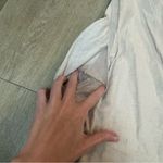 Kimchi Blue  Cream Short Overalls Photo 3