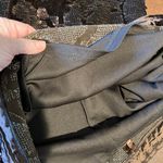 Blush Boutique  Velvet Sequin  Strappy Sheath Dress Brown Bronze Size Large Party Photo 8