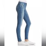 MOTHER Denim The Looker Skinny Jeans in Graffiti Girl, Size 25 Photo 2