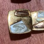 Authentic Monet 3 Tier Earrings for Pierced Ears Gold Photo 6