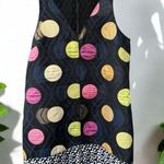 Maeve  Anthropologie Tilde Polka Dot Black Dress Size Medium Photo 0