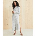 Jenni Kayne  Capri Caftan Dress in Navy Stripe Size S LIKE NEW Photo 2