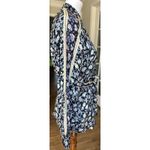 Free People $108 Flower Power Top XS Black Floral Print Split Neck Shirt Boho Photo 7