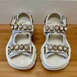 Gucci  Crystal Embellished Aguru Sandals Photo 1