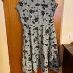 Bohme  Floral Print Cross Tie Midi Dress - Small Photo 4