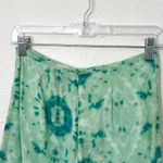 Reformation [] Green Tie Dye Decade Shorts Zip Back High Rise Lightweight Size 2 Photo 4