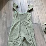 Forever 21  sage green jumpsuit Photo 6