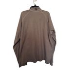 Mountain Hardwear  gray/beige quarter Zip fleece‎ sweatshirt size L Photo 1