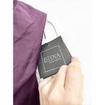 Mac Duggal 26517 Eggplant Foldover Off-the-Shoulder Slit Gown Size 12 Photo 4