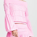 Womens Pitūsa White Off The Shoulder Top size Petite (Adult XS) Photo 0