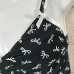 Tilly's Tilly’s Full Tilt Black Bow Cami Top size M NWT Photo 4