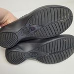 Crocs  JUNEAU BLACK SLIP ON LOAFERS WITH STRETCHY UPPER STRAP WOMENS 7 Photo 7